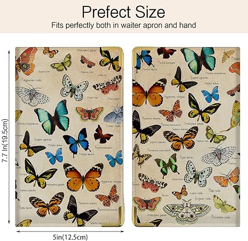 Miniatura 2 de Libro de camarero de fiesta de vino tinto con uva morada, libros de camarero de gran volumen para camarero con alcohol, libro de camarero de cuero