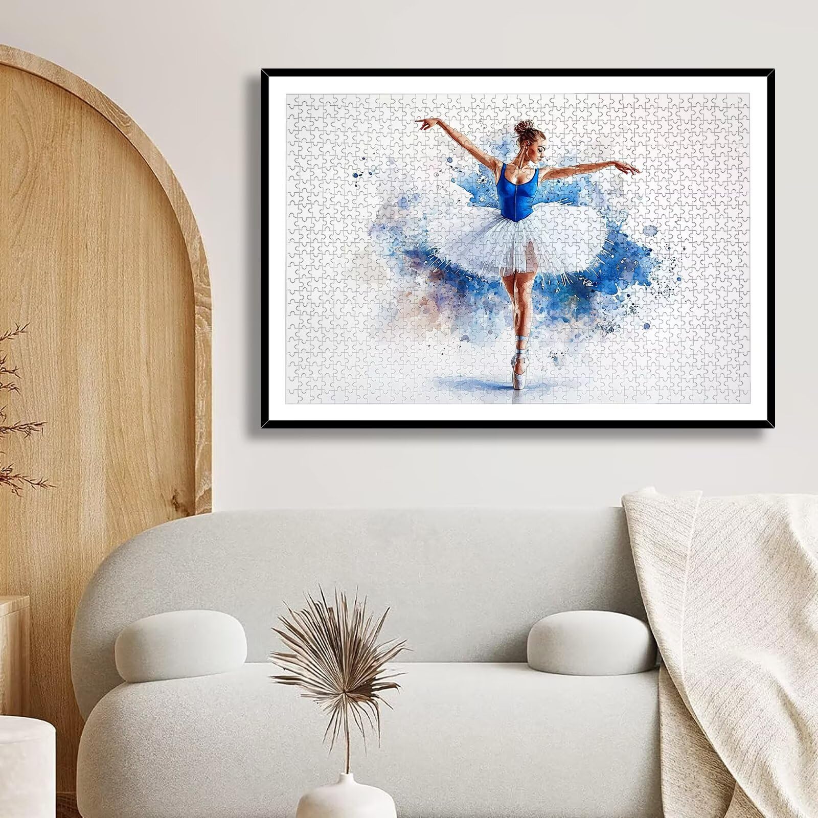Puzzle 3000 Pezzi Ballerino, Puzzle Retrò 3000 Pezzi Arte per Adulti e Bambini, Misura: 122x81 cm, Puzzles Legno per Adulti con Squisita Scatola di Imballaggio, Idea Regalo Donna, Regalo Uomo, -9011