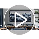ERQINHUA Canvas Wall Art For Bedroom Large Wall Decor For Living Room Modern Office Mural Misty and Fog Forest Painting Mountain Landscape Picture Artworks Home Decor Black Framed Ready To Hang