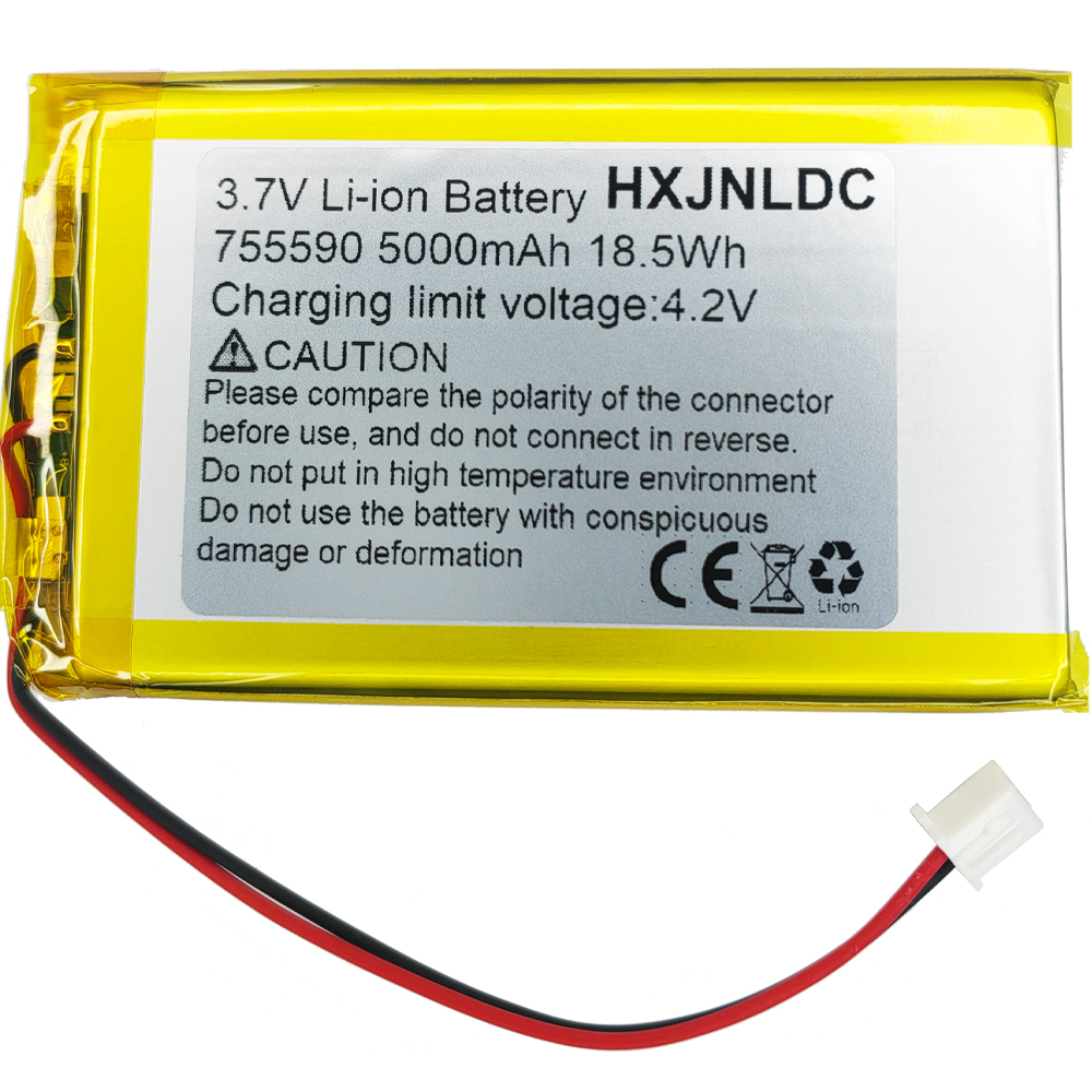 Amazon.com: HXJNLDC DC 3.7V 5000mAh 755590 li-ion Lithium Ion