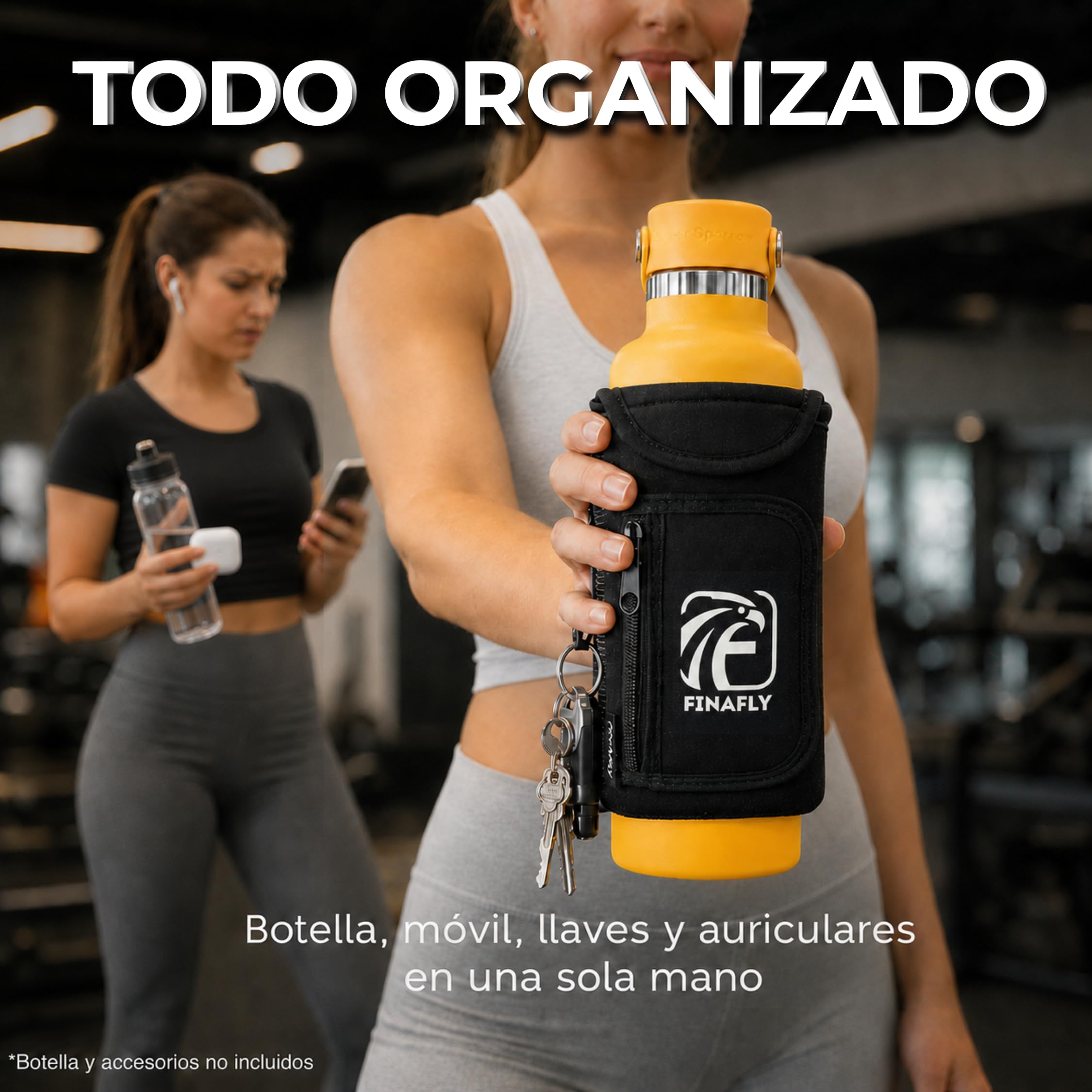 Bolsa Magnética Gym Mochila con Imán Reforzado Accesorios Hombre Mujer