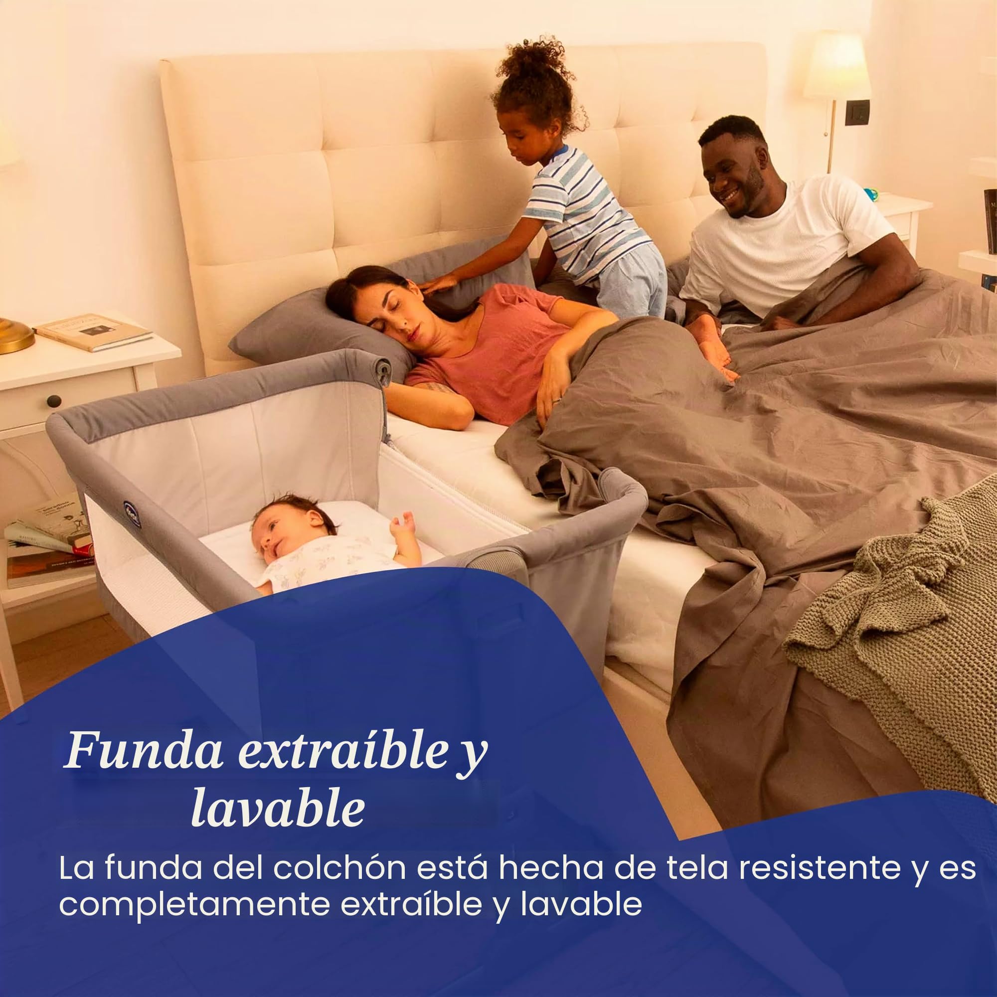 Chicco Next2Me - Colchón estándar, color blanco, repuesto original y oficial para cunas originales y Air