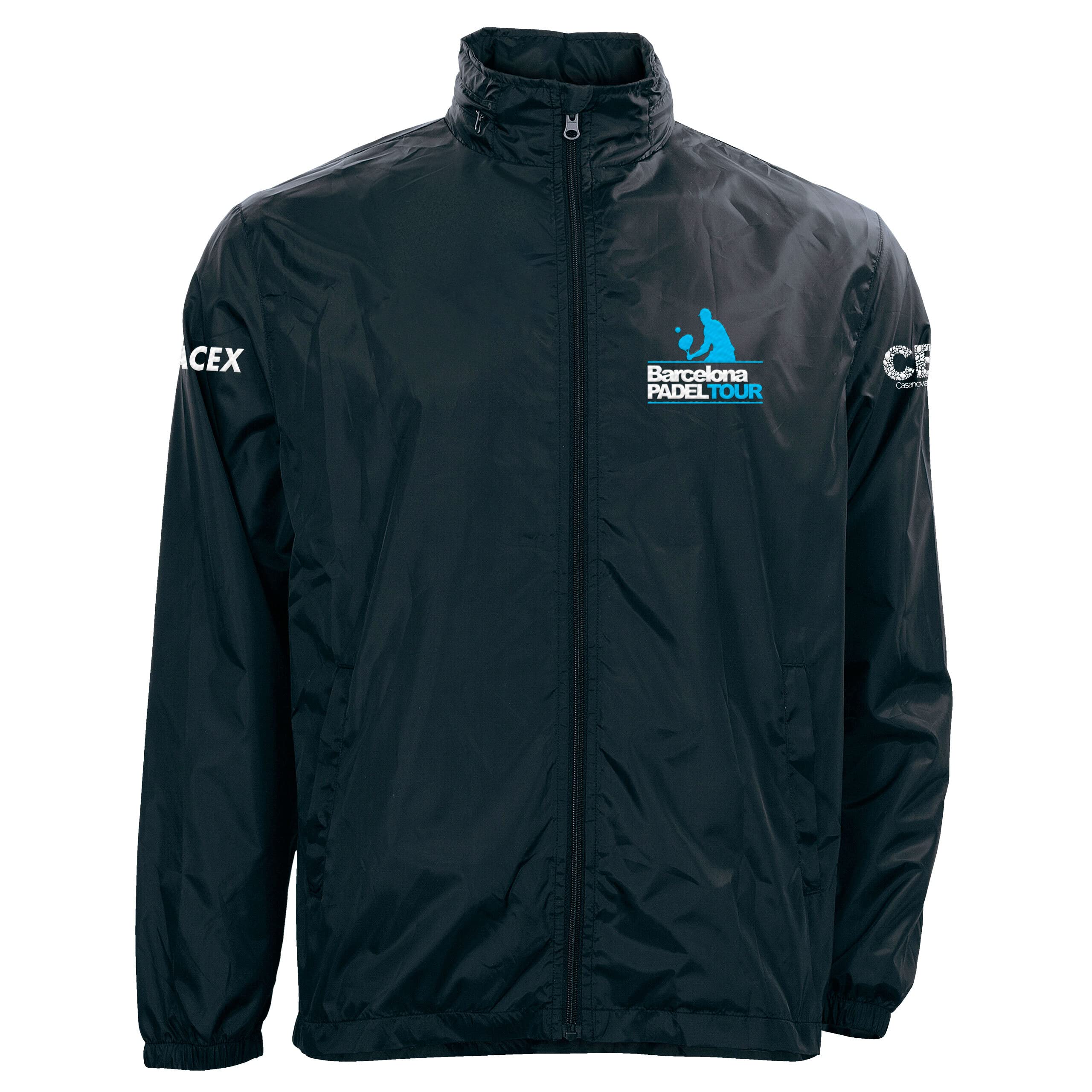 Barcelona Padel Tour | Imperméable Pour Hommes Joma | Practice de Padel | Technologie Micro-Mesh Respirabilité et Ventilation Optimales | Avec Poches et Poignets Élastiques Réglables
