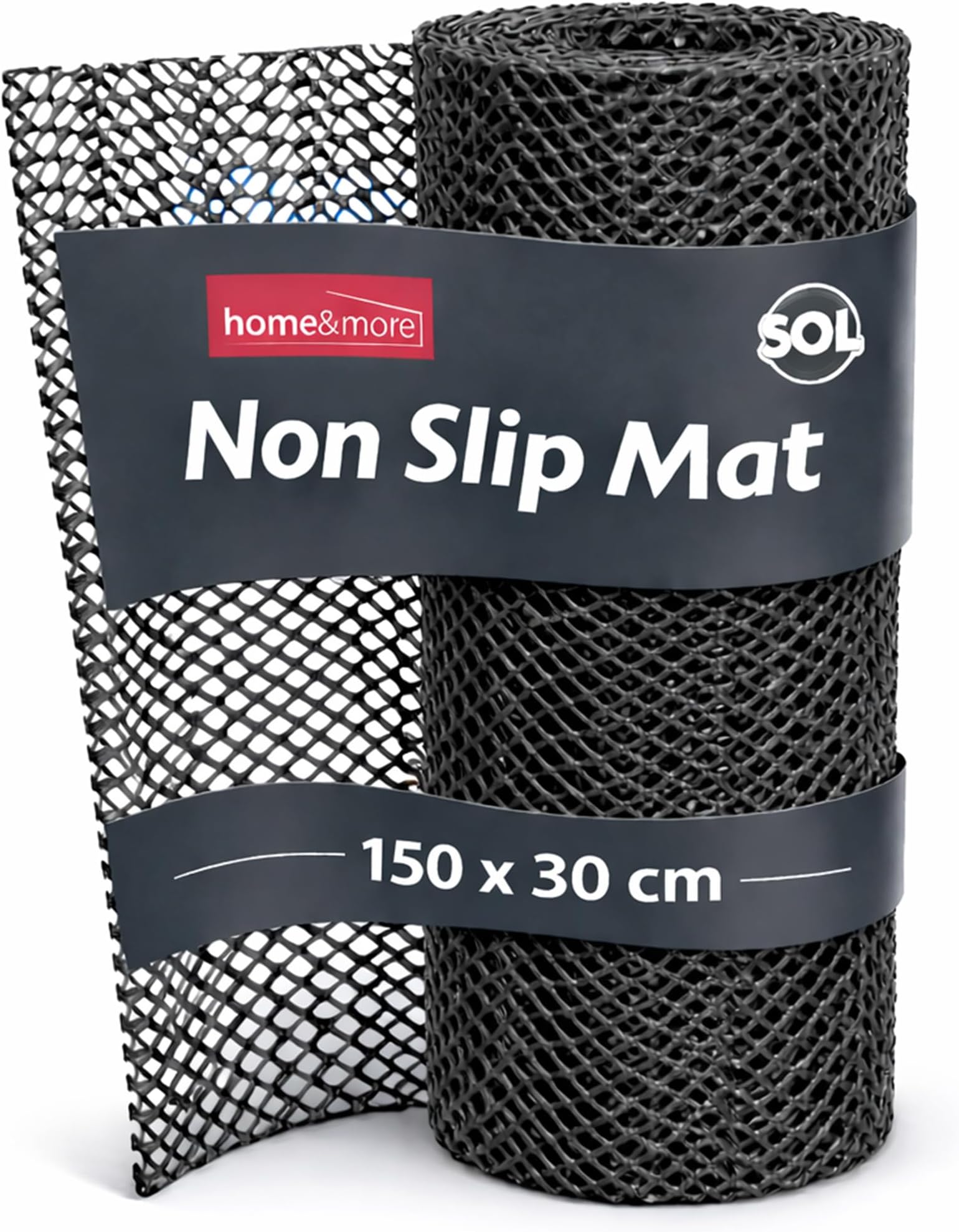 1pk Non Slip Matting Roll 150cm x 30cm Cut to Size Anti Slip Rug underlay for Carpets Runners Mats Floor Grip Liner for Home Office Drawers Shelves Cushioning Surface Protection Stability