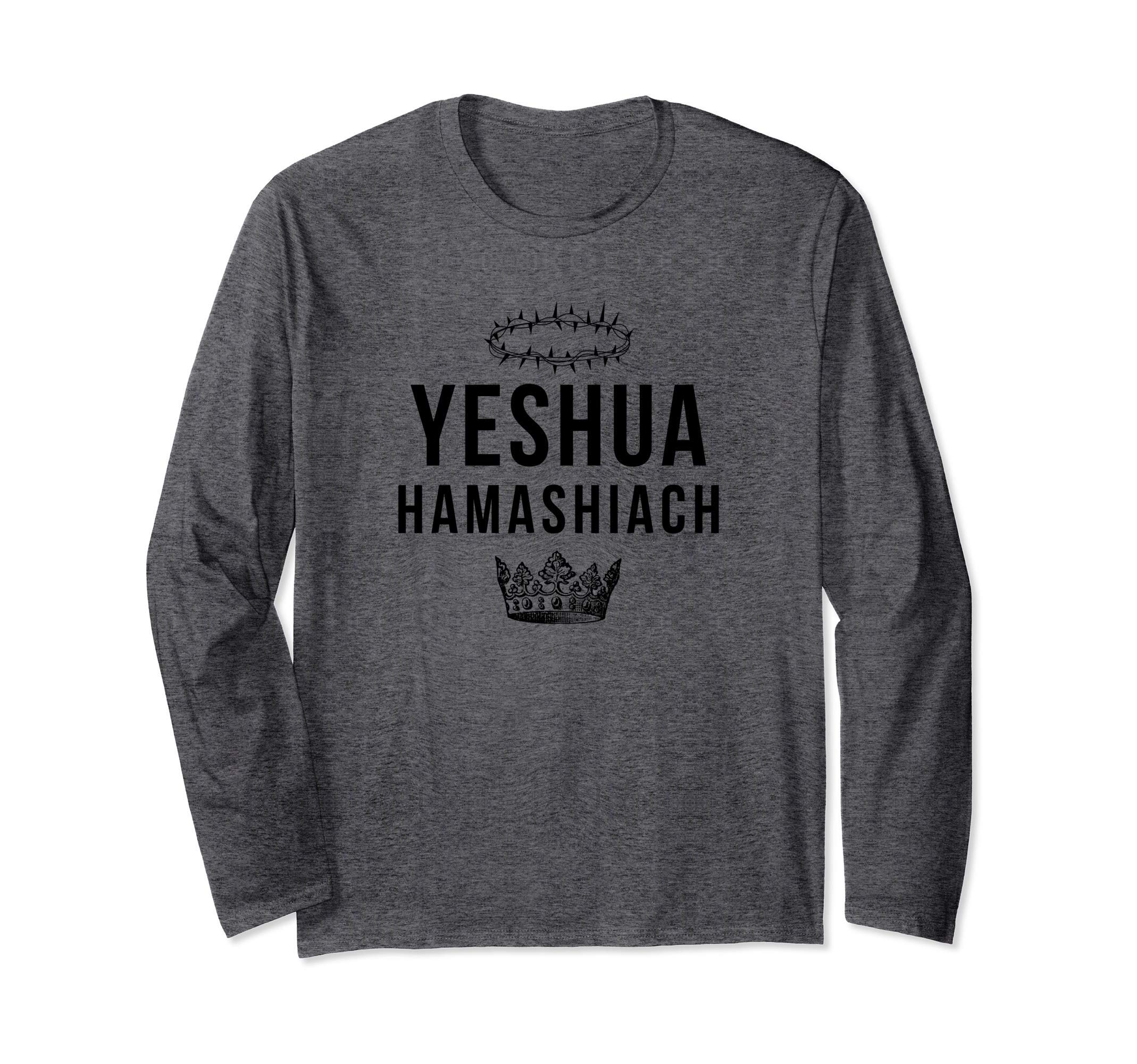 Yeshua Hamashiach Crowns Long Sleeve T-Shirt