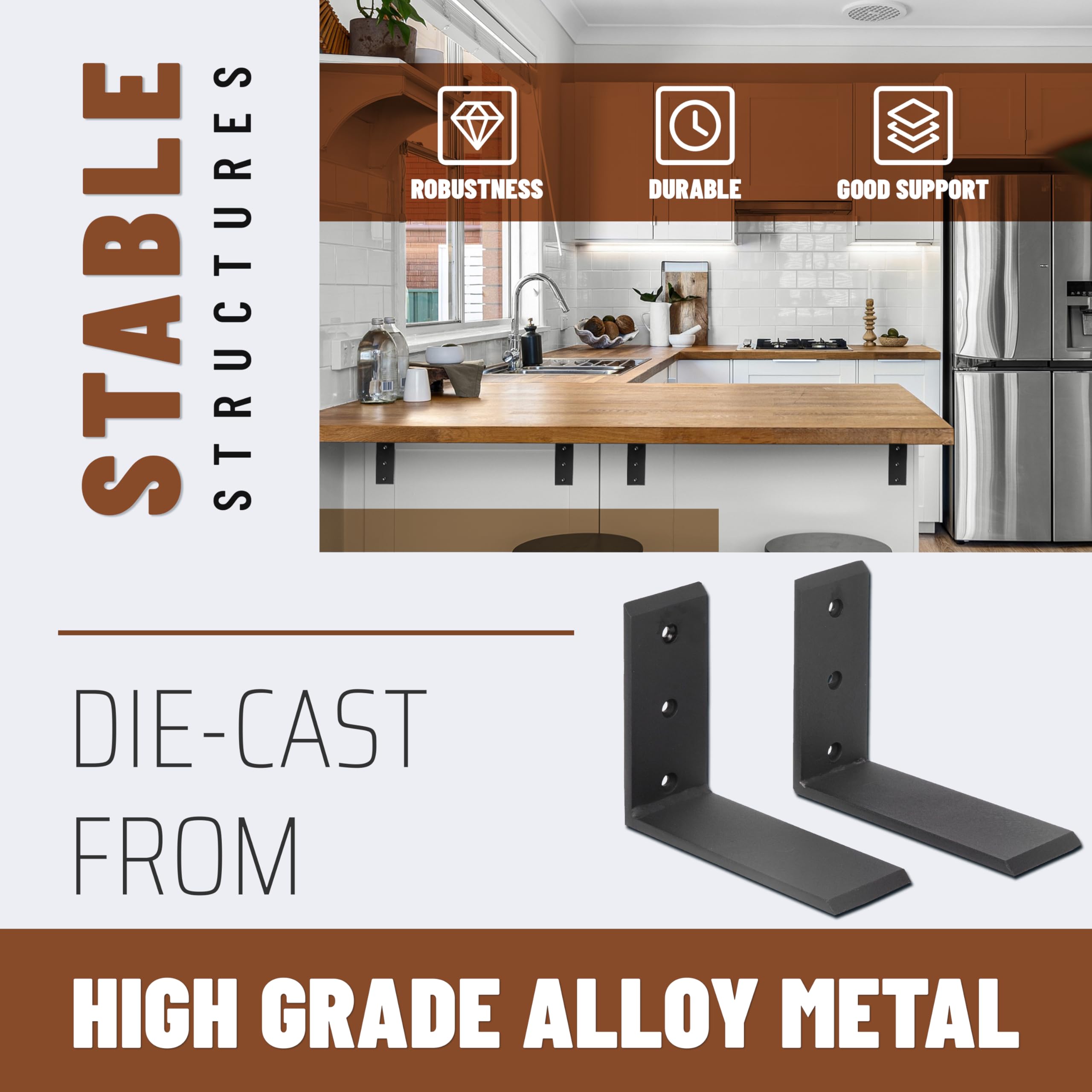 What to Use on Top of L Shape Shelf Brackets: Stylish & Durable Ideas