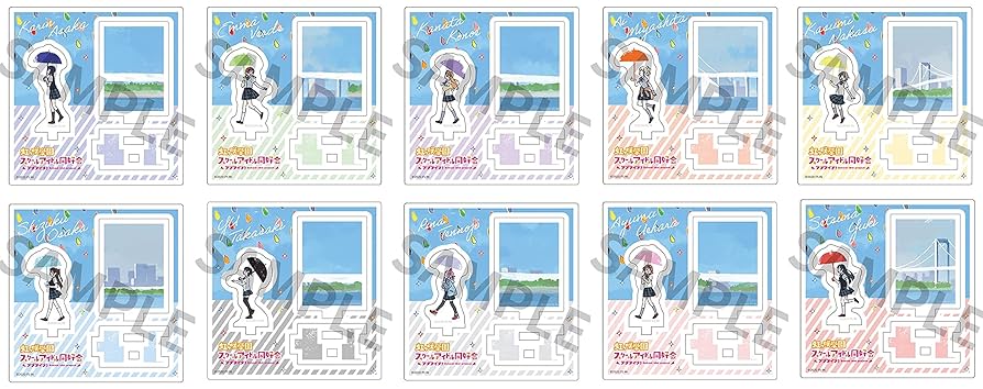 虹ヶ咲 ミニアクリルジオラマ～NEO SKY, NEO MAP!～10種セット Amazon.co.jp: ラブライブ! 虹ヶ咲学園スクールアイドル同好会