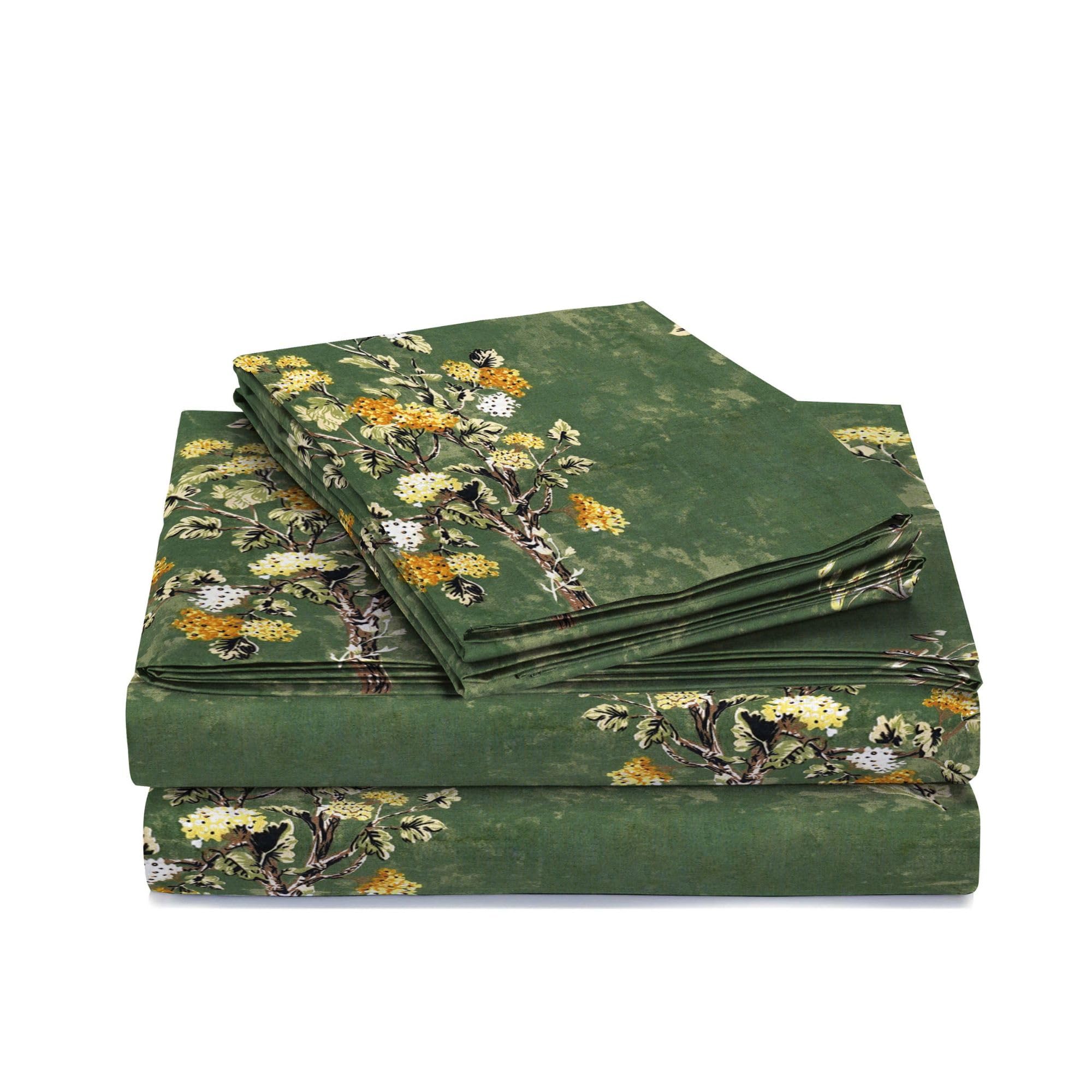 EverSoft Bedding 3Pcs Set 100% Egyptian Cotton Single Printed Duvet Cover with 1x Fitted Sheet - Image 5
