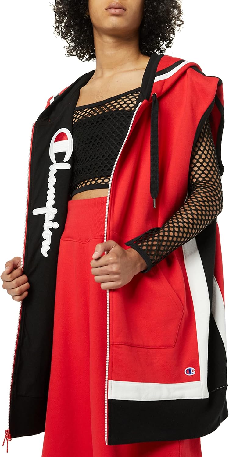 Making the Cut Season 3 Episode 2 Champion Collab Winning Look Rafael's Reverse Weave Oversized Vest - Image 5