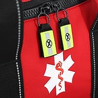 Vista 4 de Lightning X Bolsa grande de primeros auxilios EMT Medic para Socorrista EMS con bolsillos