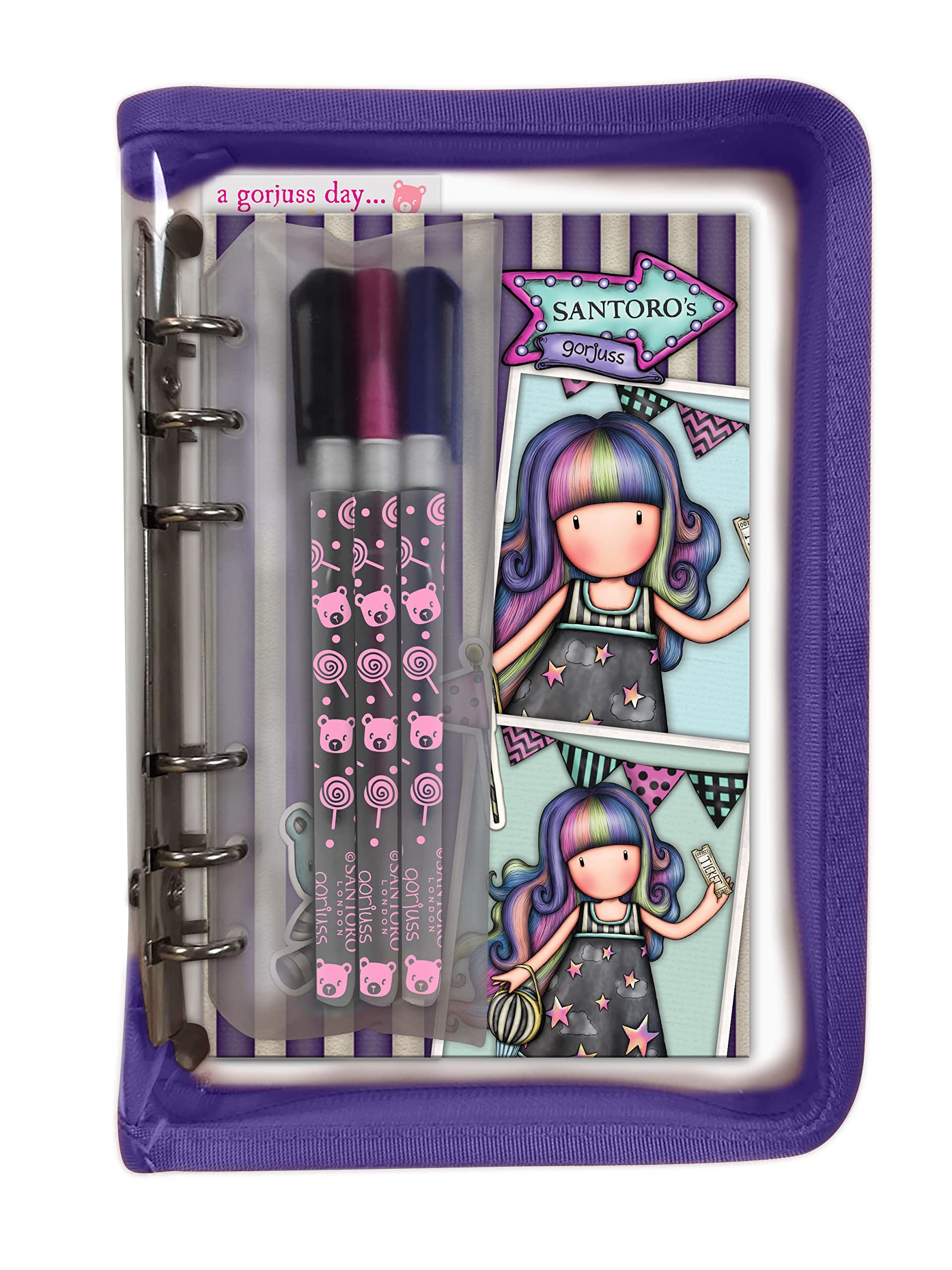 Santoro Gorjuss - Organiser with Stationery Set - Up and Away