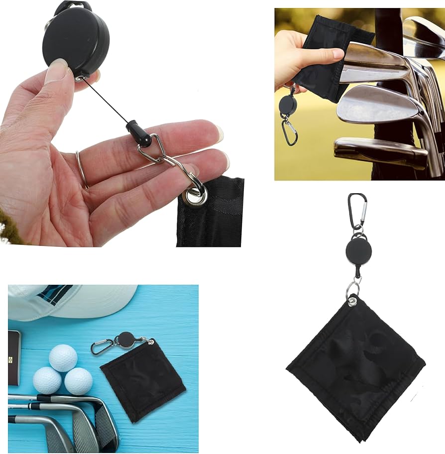 Amazon.co.jp: FIMIL ゴルフ タオル ゴルフボールクリーナー ゴルフ用