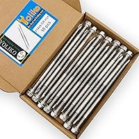 Vista 7 de Tornillos autoperforantes con cabeza hexagonal de arandela #14 x4-7/8 (1" a 4-7/8" disponibles), acero inoxidable 410, tornillos Tek de chapa