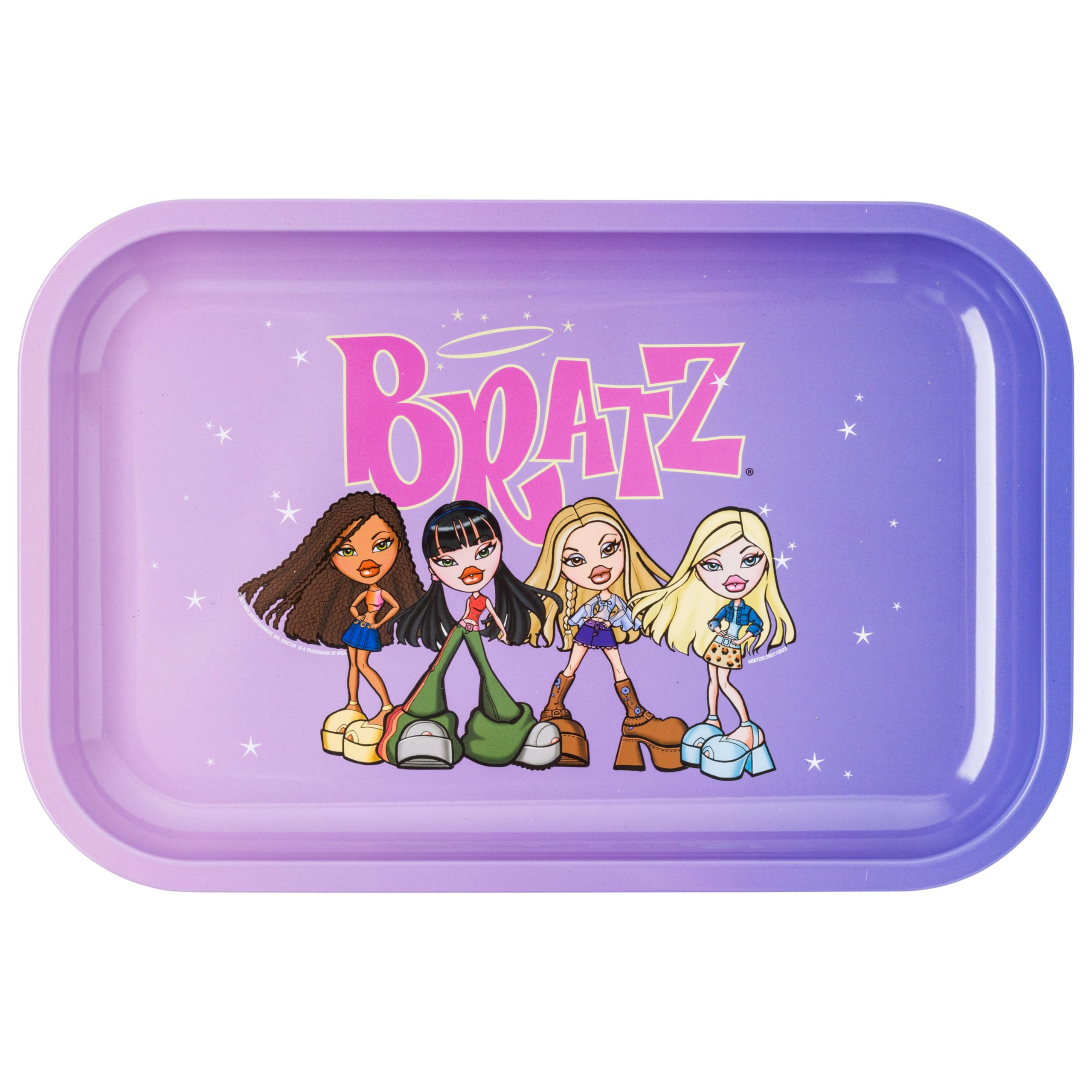 Plateau en étain Bratz de Silver Buffalo, le cadeau idéal pour collectionneur