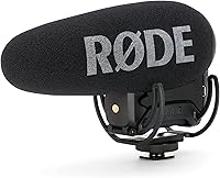 Vista 2 de Rode VideoMic Pro+ Micrófono de escopeta para montaje en cámara, negro