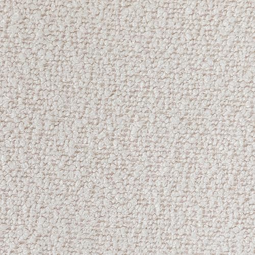 Miniatura 66 de KINWELL Juego de 2 sillas giratorias de barril Boucle de 34 pulgadas de ancho, sin montaje, sillones tapizados redondos, sillas decorativas, sofá