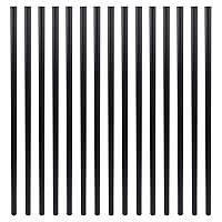 Vista 7 de Myard - Balaustres de aluminio de 32-1/4 pulgadas para muebles de barandilla de cubierta con tornillos para cerca de barandilla de montaje frontal