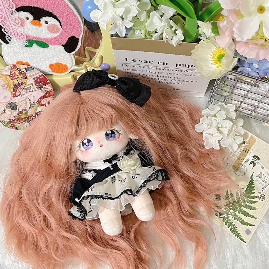 Amazon.co.jp: ぬいぐるみ用ウィッグ 20cmぬいぐるみ用ウィッグ
