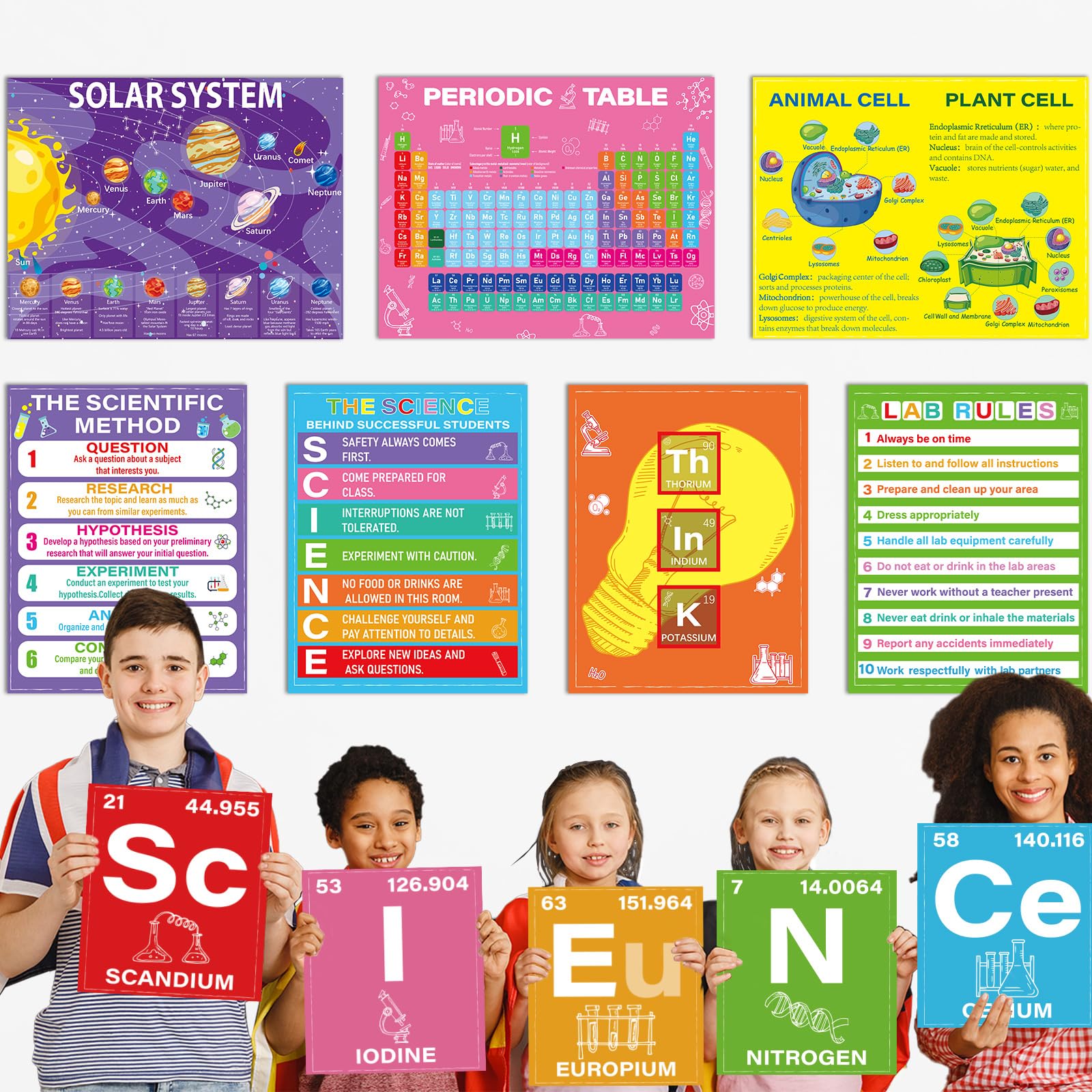 Science Posters For Classroom 12 Science Classroom Posters - Biology ...