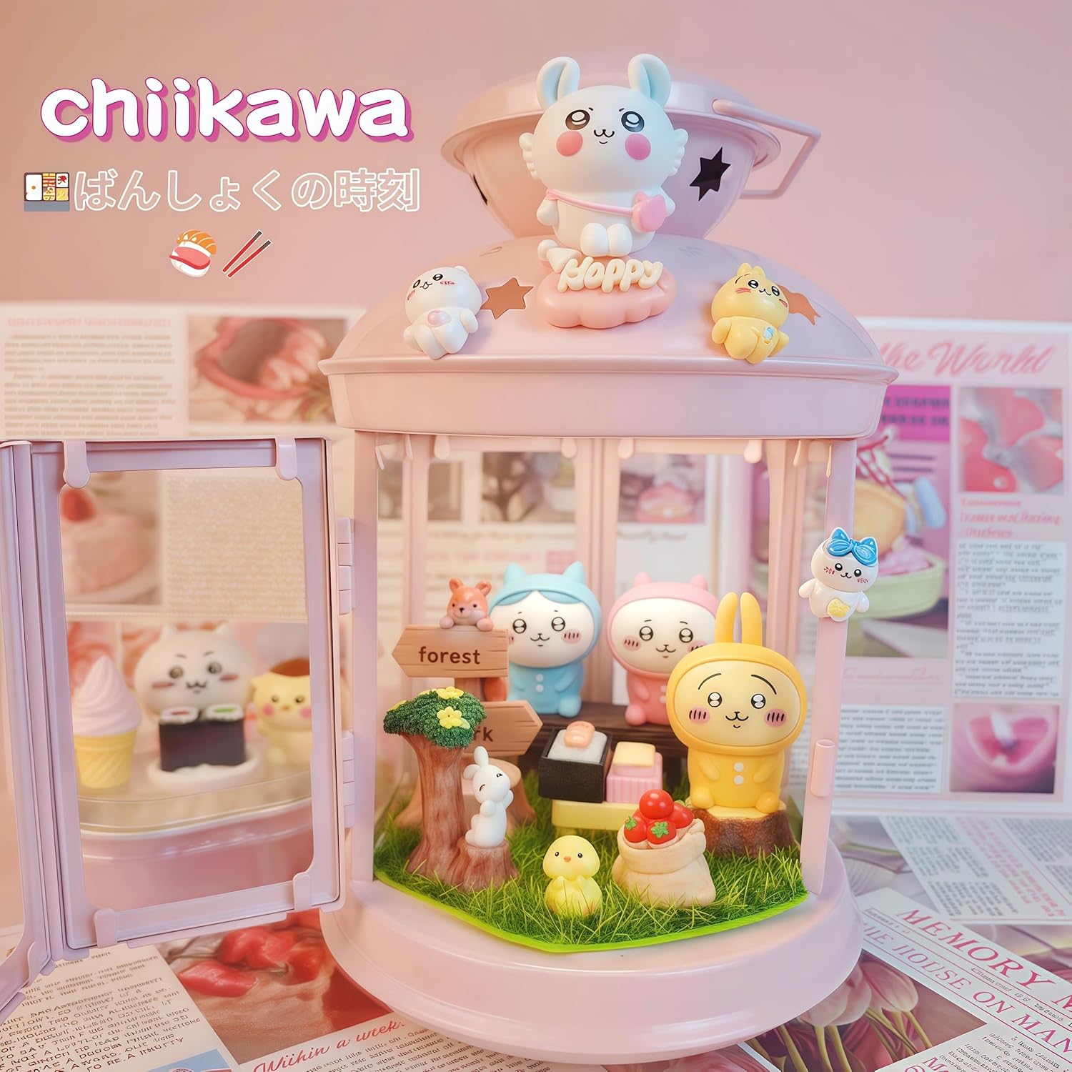 ちいかわ 激かわ フィギュア 森の パジャマ ピクニック パーティー