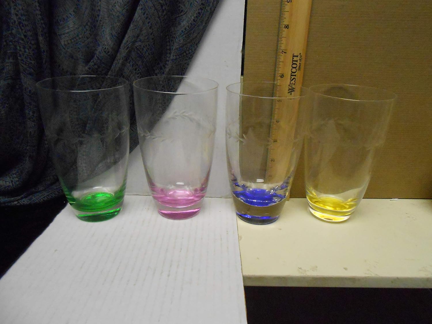 Portmeirion Botanic Gardens Options Glassware, Set of 4, Hi Ball