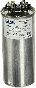 MARS - Motors & Armatures 12794 Motor Dual Run Capacitor with Round 60 + 5 uf MFD 440V
