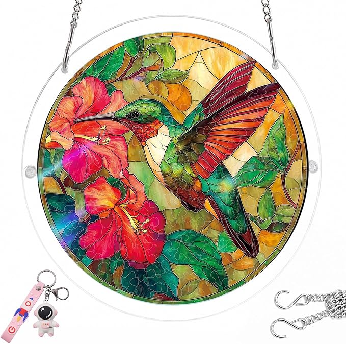 Emerald Flame Hummingbird Acrylic Suncatcher Puzzle Review: Transform Your Home With Colorful Decor