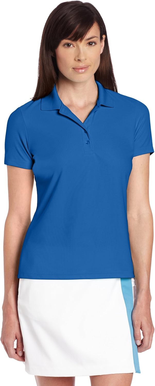Greg NormanコレクションレディースProtekマイクロピケポロシャツ 4L ブルー