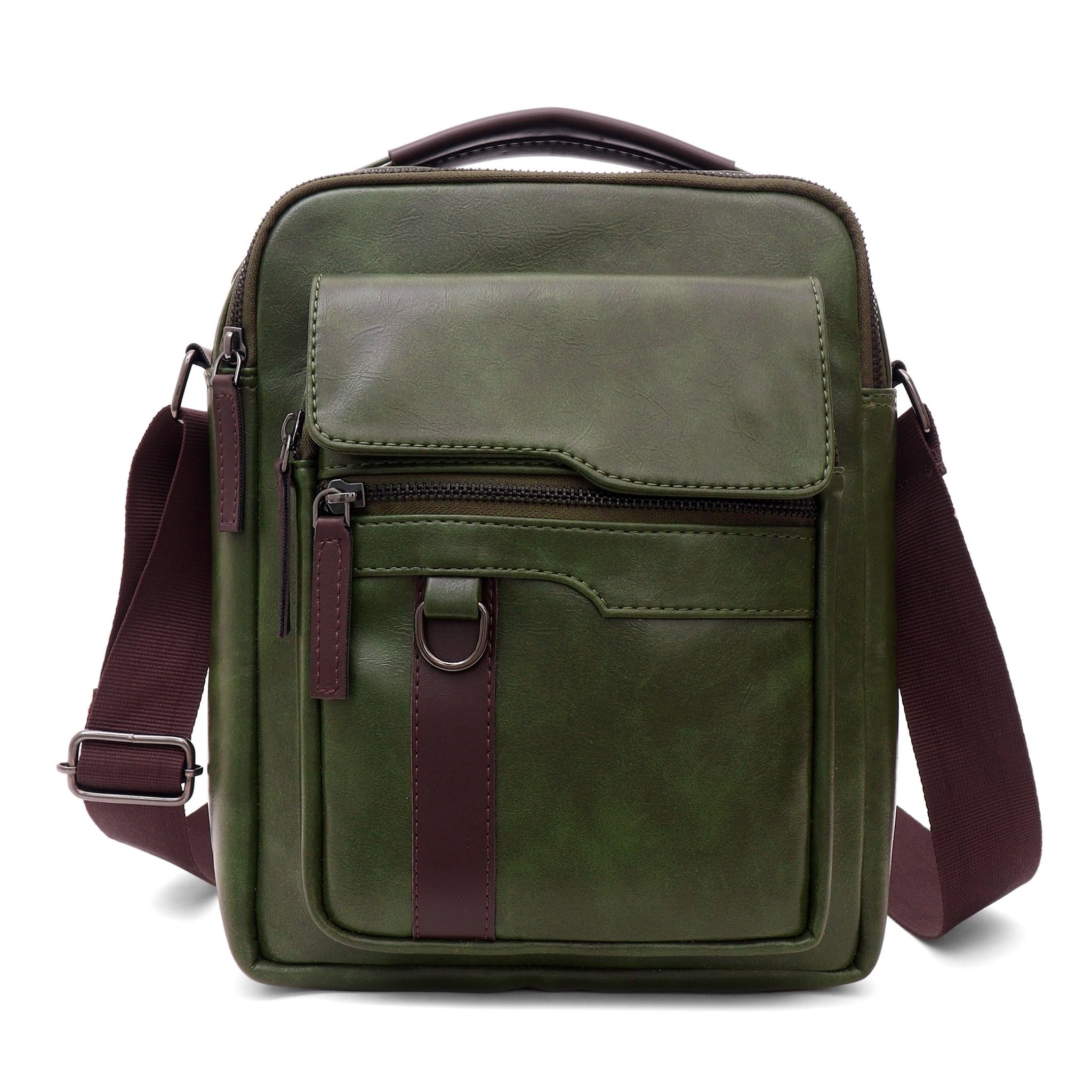 vismiintrend Vegan Leather Sling Cross Body Bag for Men | Travel | Business | Office | Casual | Premium | Shoulder Bags for Man | Fits 10 inch ipad | Mobile | Corporate | Birthday Gift for Husband-picture-10