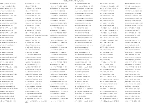 Miniatura 2 de Acerbis Supermoto guardabarros delantero UniversalBlanco.