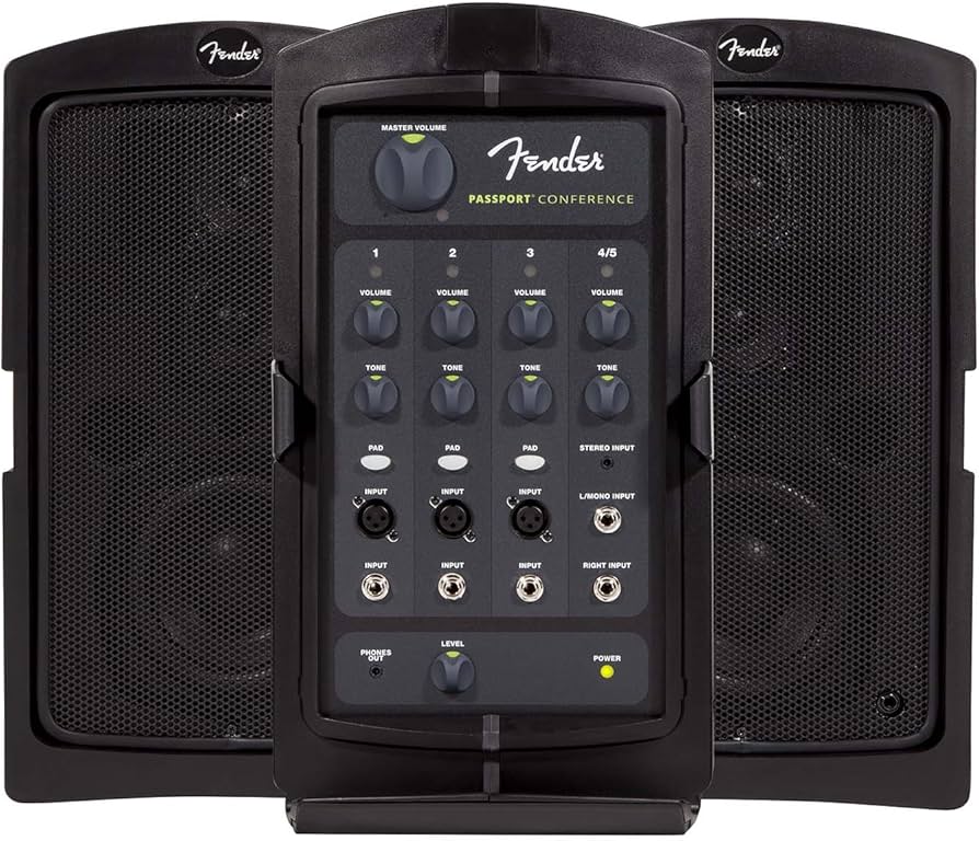 Amazon.com: Fender Passport Conference PA System : Musical Instruments