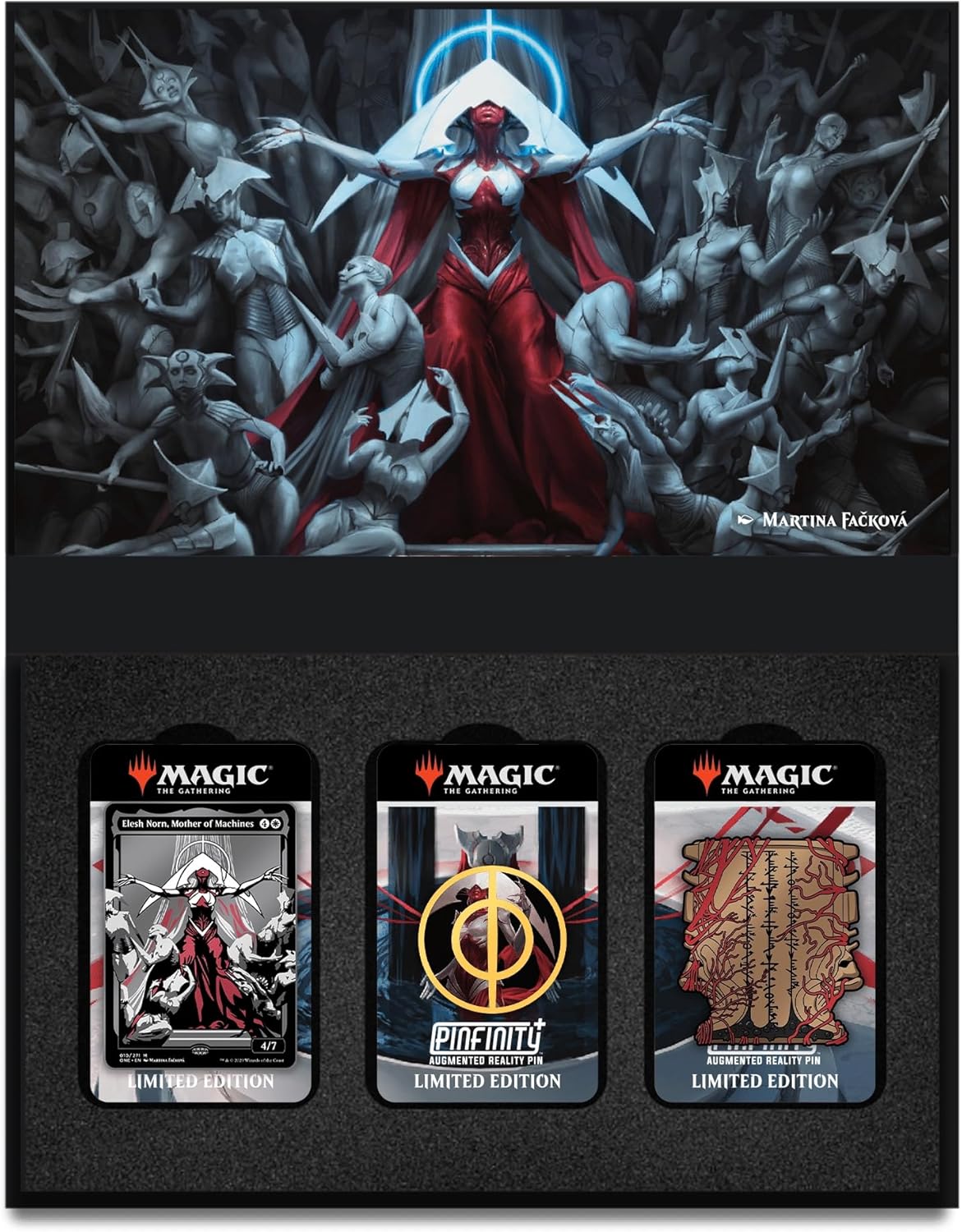 Pinfinity Mtg Phyrexia One Ltd Ed 3Pc Ar Pin Set