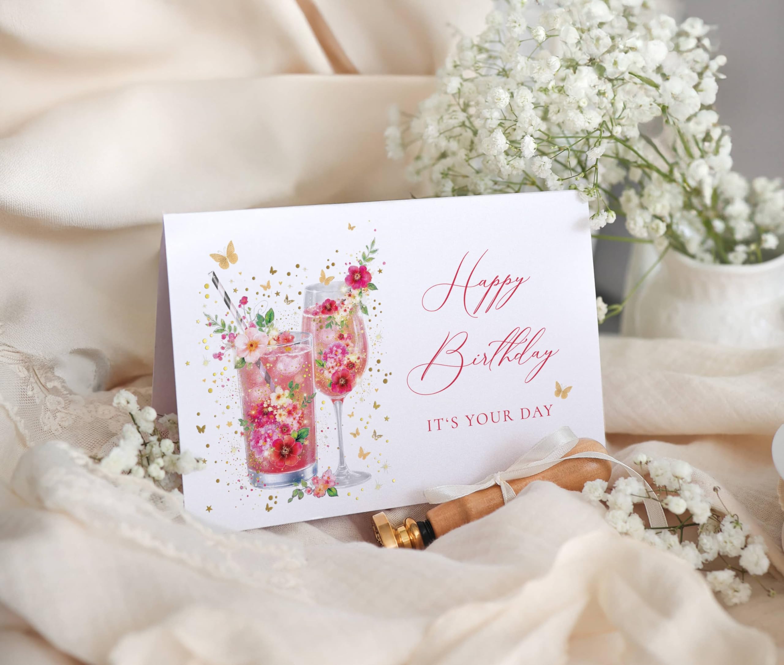 Joli Coon 2nd Birthday Card Girl - Preiu Happy Birthday Cards For