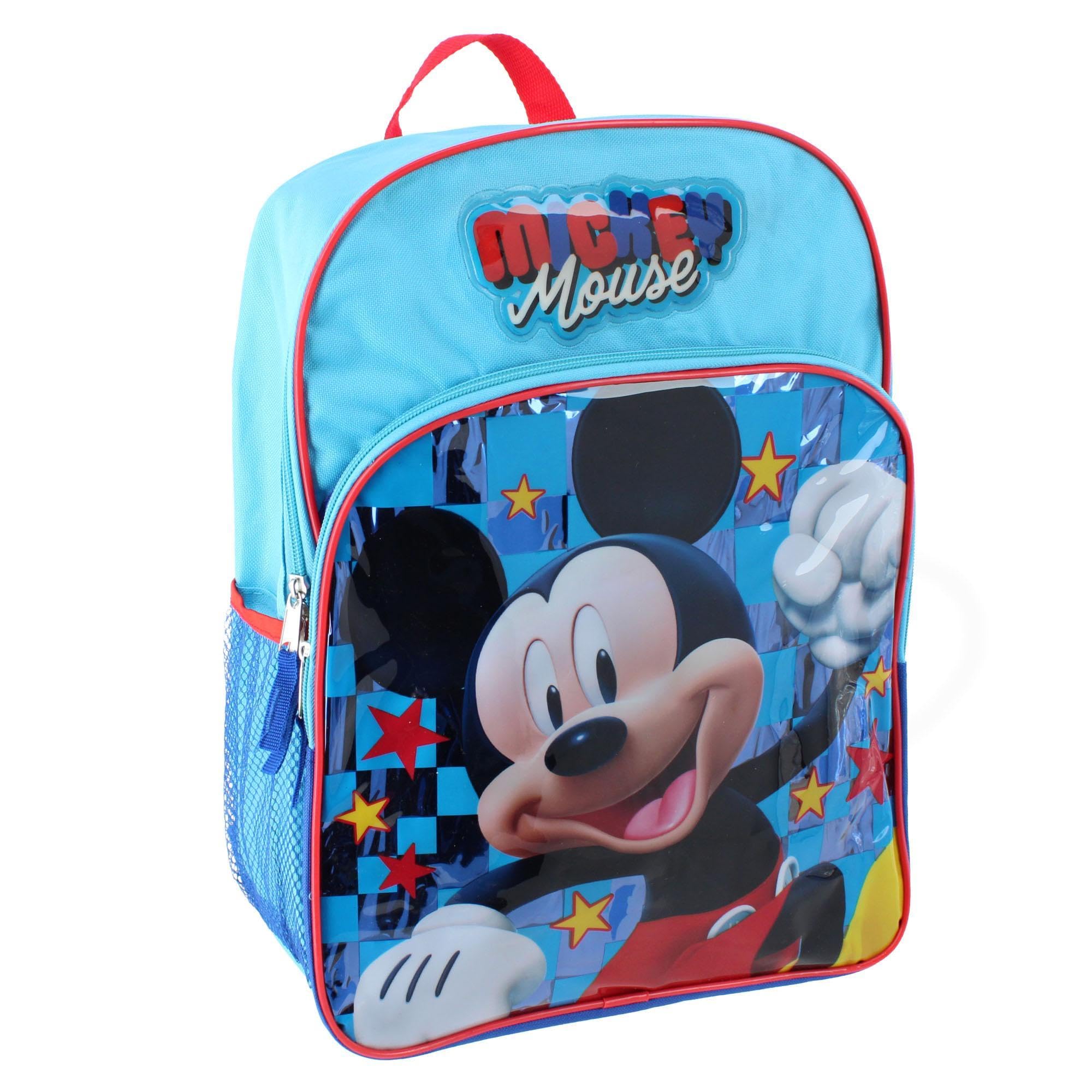 U.P.D., INC Kid's Mickey Mouse 16 Inch Backpack, Blue