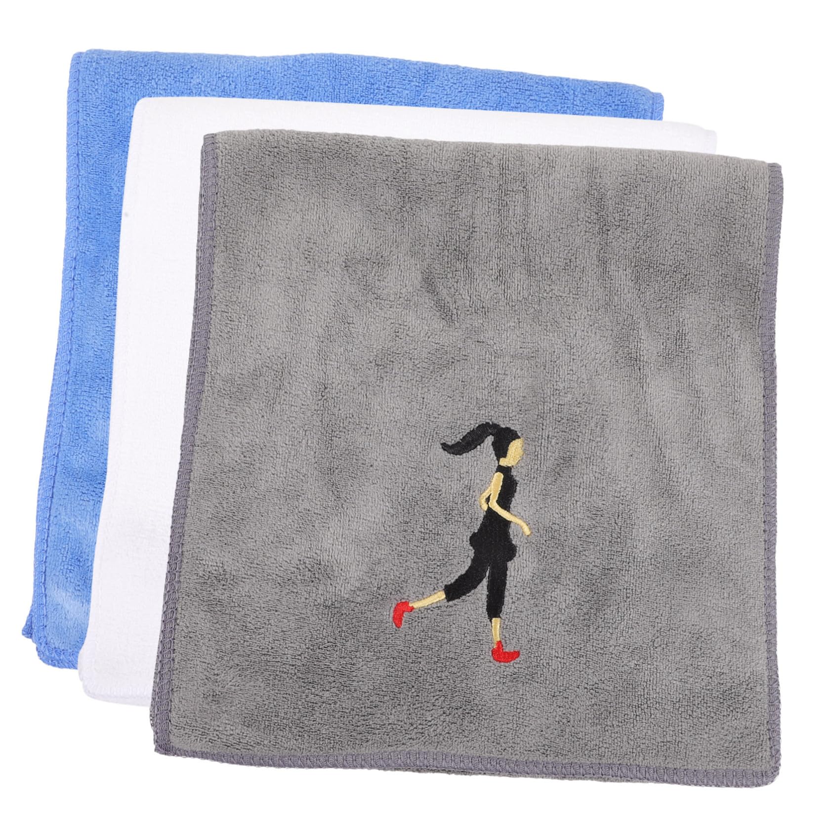 Serviettes de sport en microfibre lot de 3 légères et compactes pour hommes