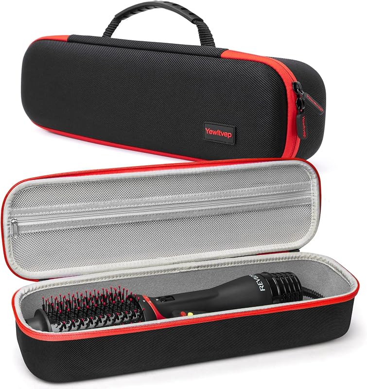 Yewltvep Case for One-Step Volumizer Plus 2.0, Hard Travel Case Fits for One-Step Volumizer Plus, Hair Dryer and Styler Hot Air Brush Storage Organizer, Carrying Box for Hair Dryer Brush(Box Only)