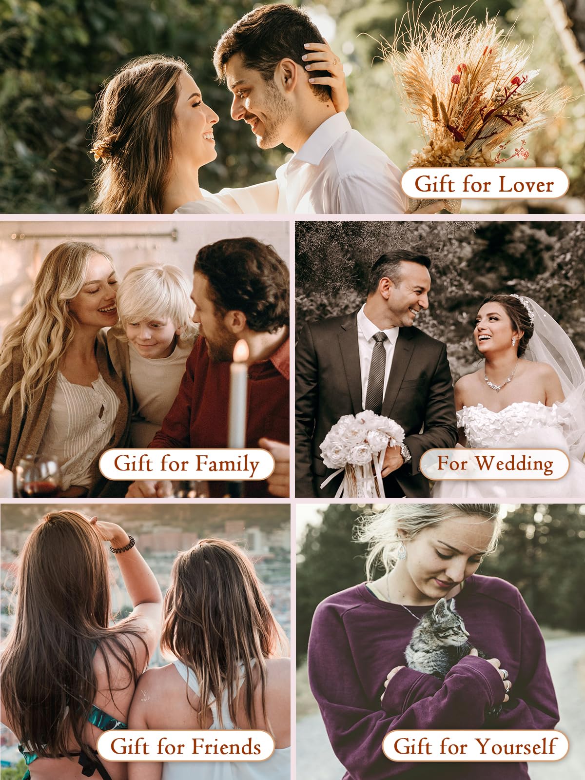 JSDDE Ensemble Colliers Perles Colorées en Pierres Naturelles Femme Fille 3mm Boheme Colliers Fines Couleur Perles Rondes Facettes Pierres et Cristaux Précieuse Parure Bijoux Empilables Porte Bonheur - 5