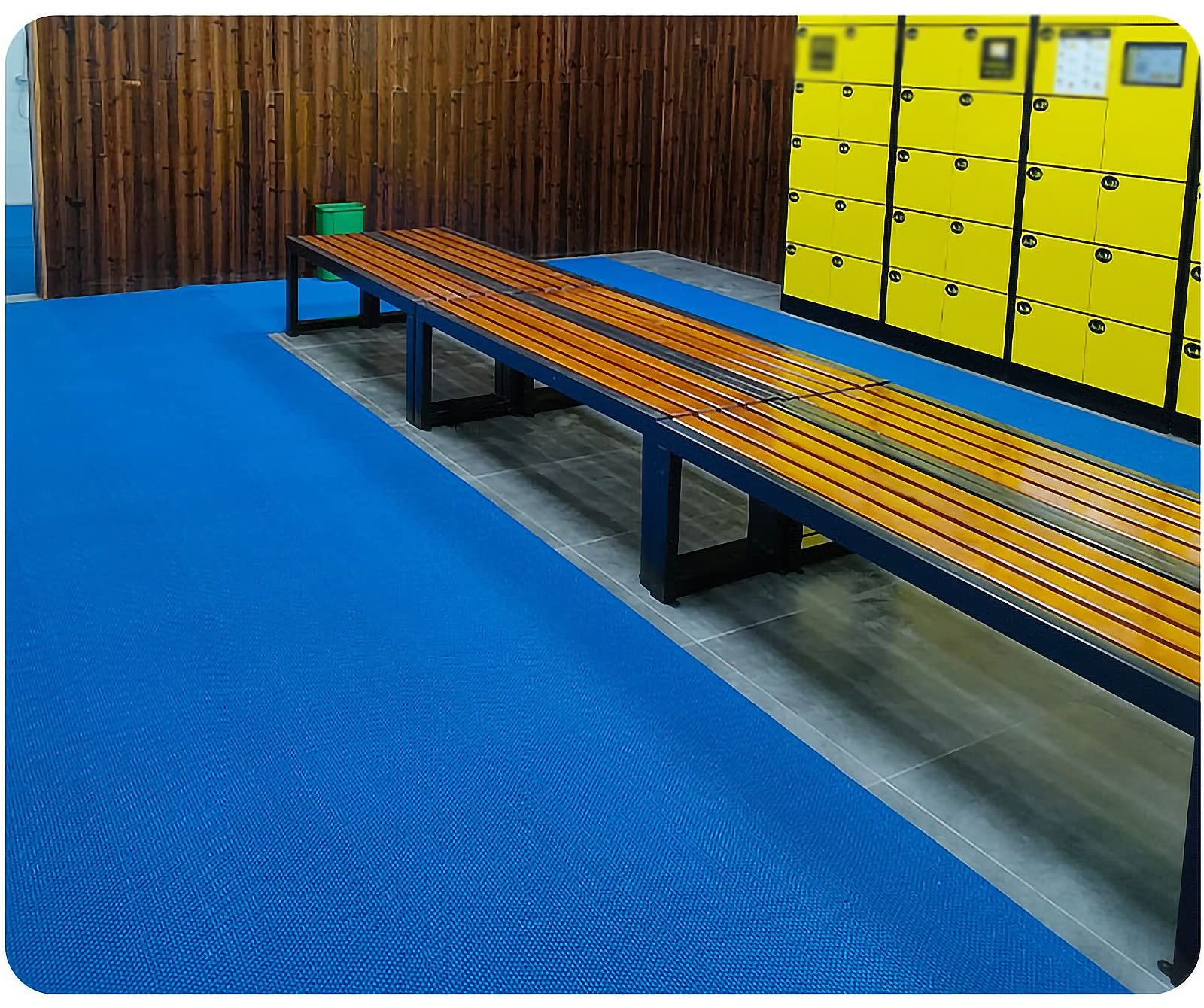 Tappetino drenante Antiscivolo in PVC Spesso 5 mm con Design a Rete Perforata, Adatto ad Ambienti umidi, Ideale per docce e Piscine. Adatto Sia per Interni Che per Esterni. Dimensioni: 120x1