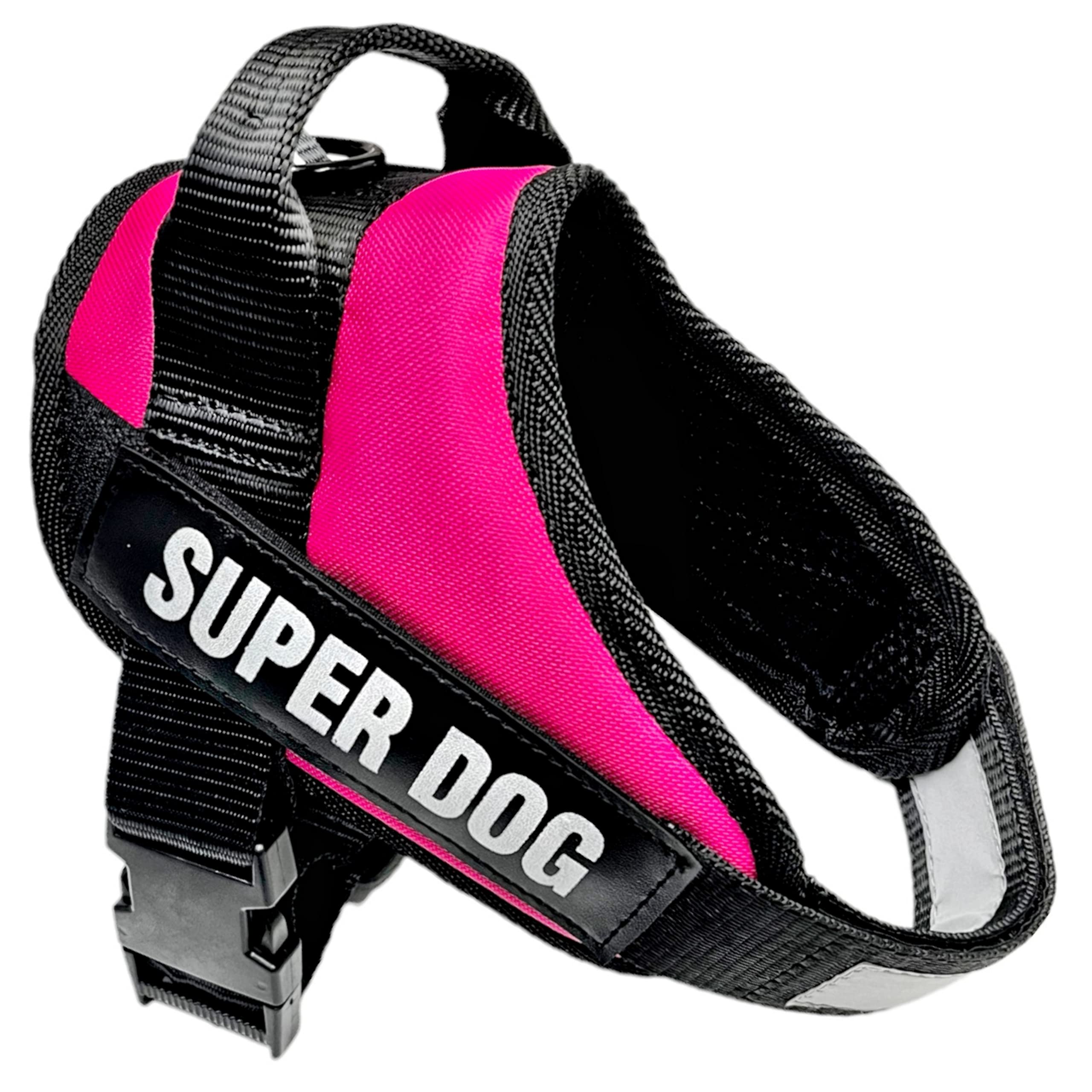 Super Dog Harness for Dogs Padded Dog Harness Walk Harness Reflective Harness Medium (Pink) (B0C542GXTR) Amazon Price History, Amazon Price Tracker