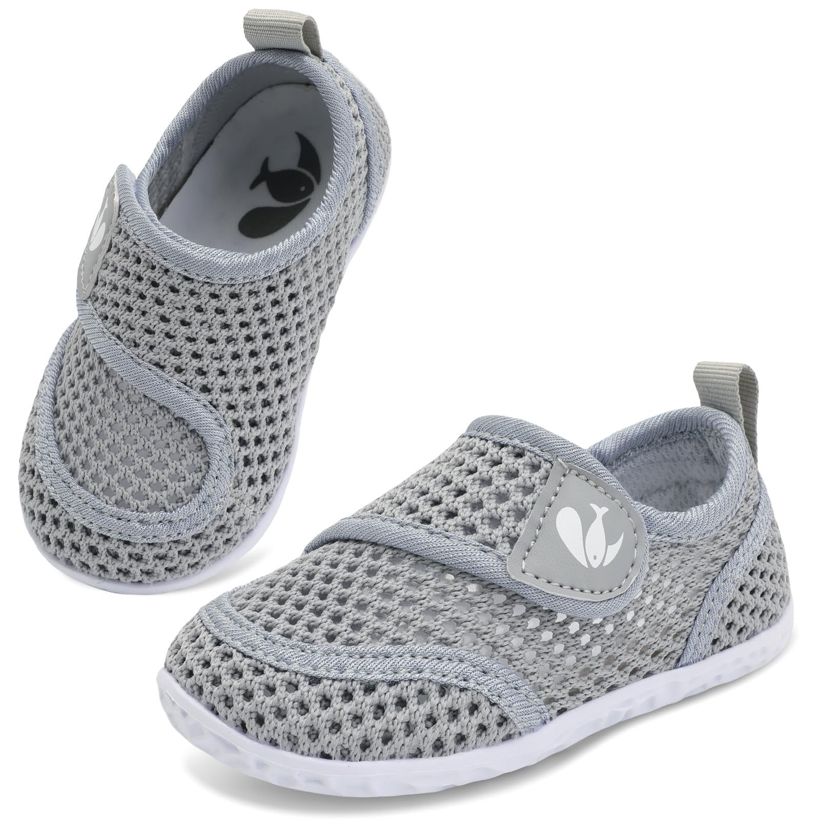 FEETCITY Toddler Water Shoes Boys Girls Swim Shoes Quick Dry Kids Aqua Socks Barefoot for Beach Swimming Pool