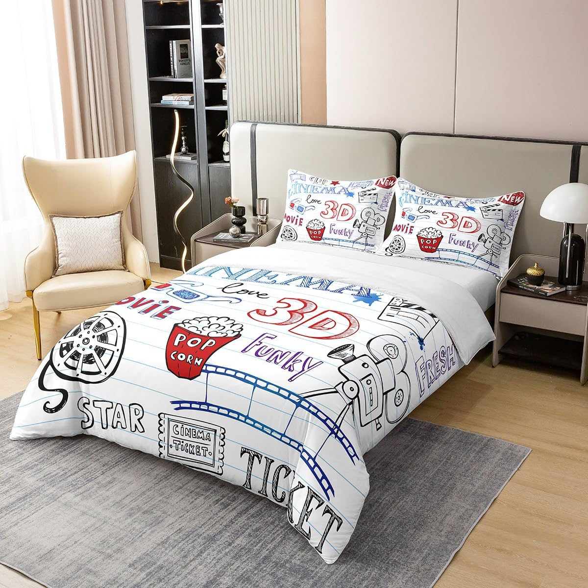 Sirmak Tegel Zwart 100% Katoen Ranforce Dubbele De... – Vicedeal