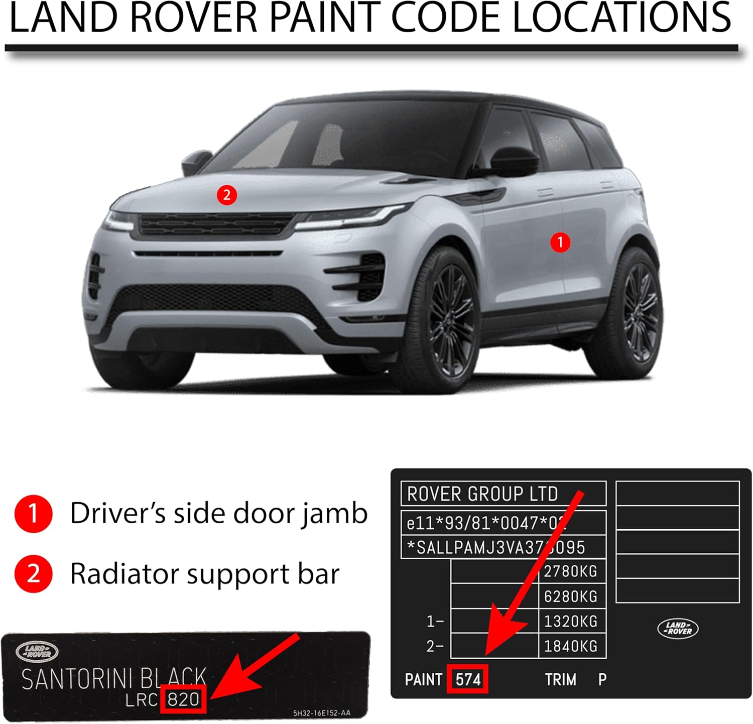 Automotive Paint for Land Rover 821, Galway Green Metallic, 11oz Aerosol