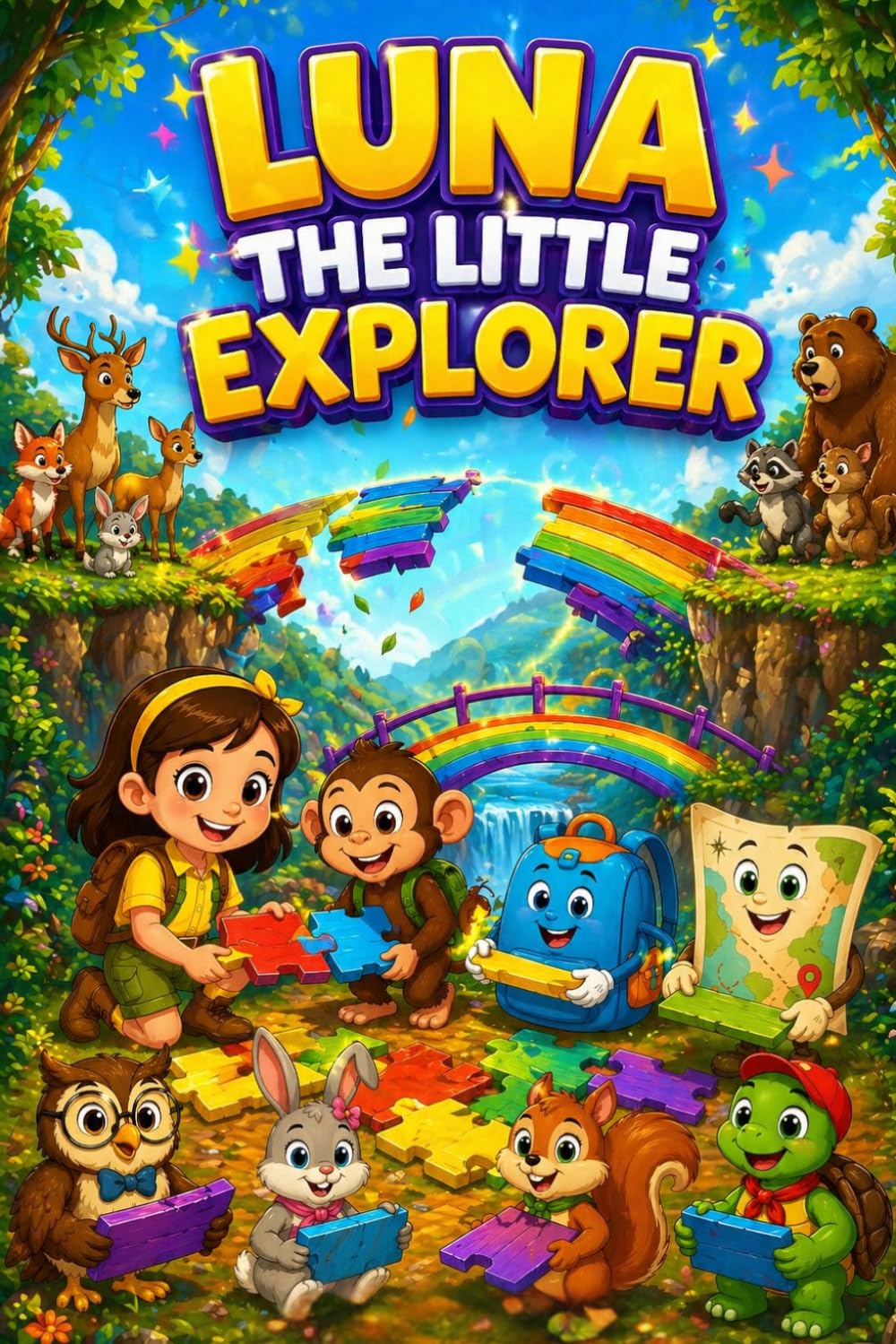 Luna The Little Explorer: Magical Adventures Filled with Courage, Friendship, and Discovery