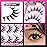 Veleasha Manga lashes Spiky EyeLashes Anime Lashes 8D Doll Eyelashes Natural Look Soft Wispy Fake Eyelash 5 Pairs 100% Handmade with Cotton Band (Otaku)
