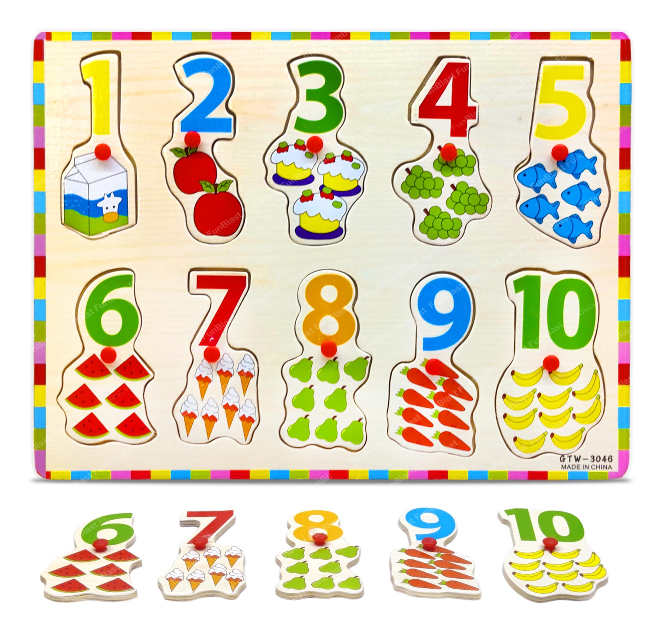 See full amazon price history chart for FunBlast Wooden Colorful Learning Educational Board for Kids with Knobs, Educational Learning Wooden Board Tray, Size- 30 X 22 cm FunBlast Wooden Colorful Learning Educational Board for Kids with Knobs, Educational Learning Wooden Board Tray, Size- 30 X 22 cm (B07H8J24PS) Amazon Price History, Amazon Price Tracker