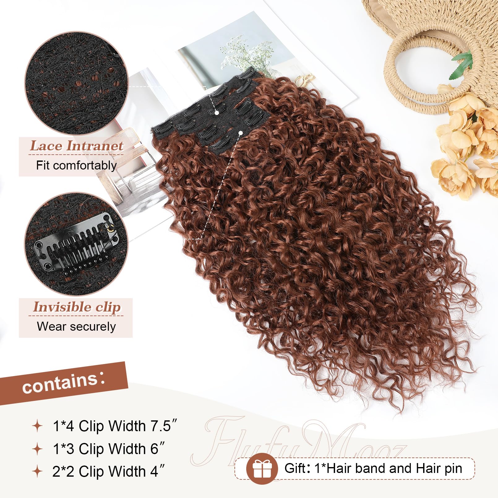 Clip in Hair Extensions - Image 4