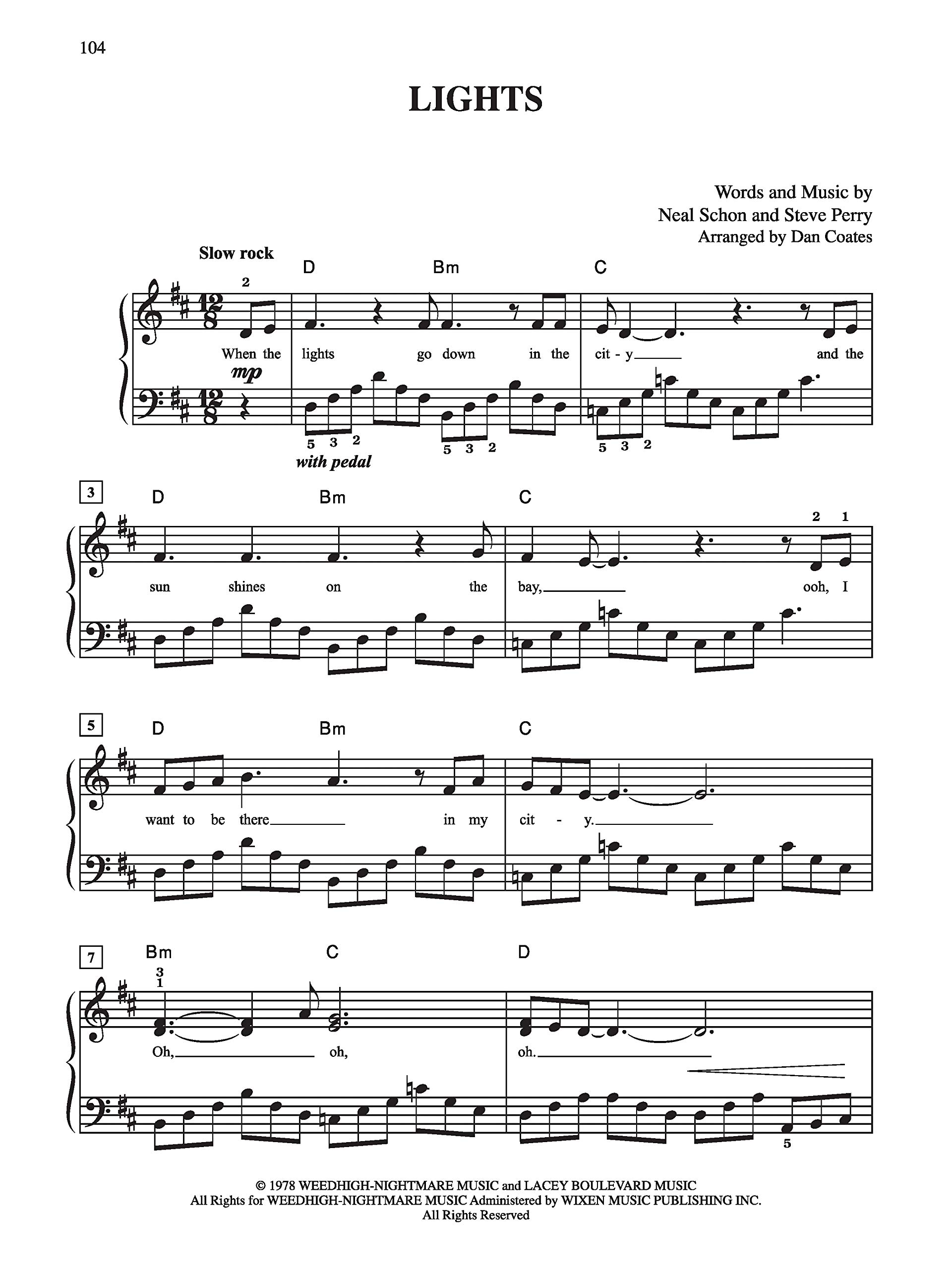 Top 50 Classic Rock Hits: Easy Piano