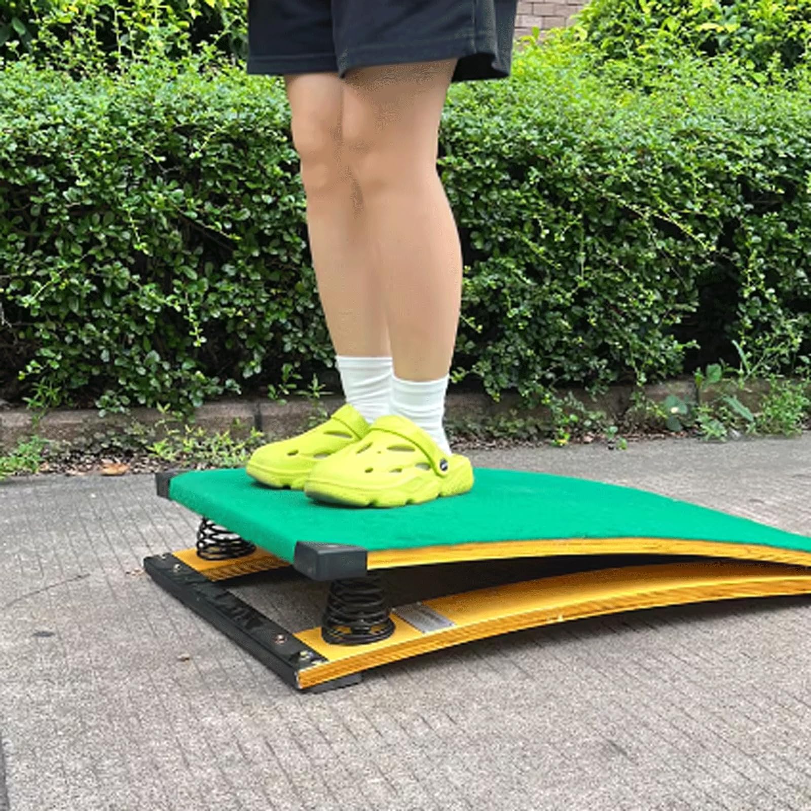 Equipo de Entrenamiento Deportivo, trampolín Gimnasia Madera Dura, Salto Pesado, Curvo ，Trampolín de Gimnasia(50 * 80 * 20cm)