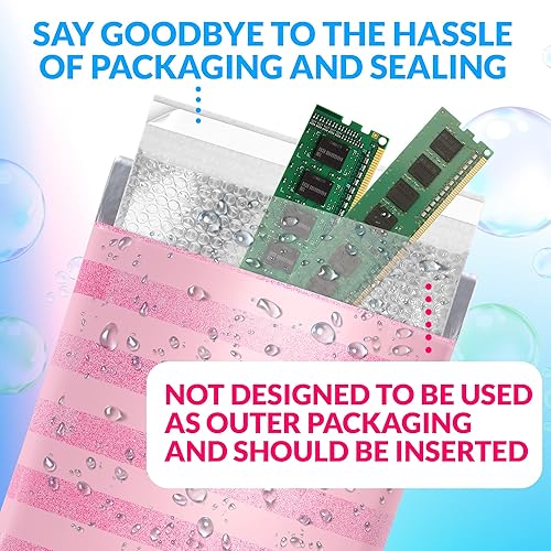 Miniatura 5 de ABC Pack & Supply - Bolsas de burbujas, Transparente