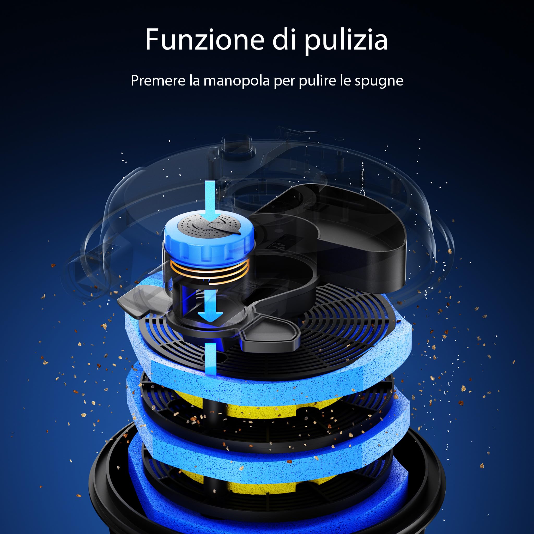 SunSun CPF-180 Filtro a pressione per laghetto con UVC da 11 W per 6.000 l